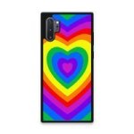 Custom Printed Tpu Cases - Samsung Galaxy Note 10 Plus & 39 Rainbow Heart& 39 By