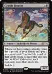 Caustic Bronco Year Of The Horse 2026 Standard Showdown Promos - Damaged Foil
