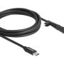 Delock 87972 Laptop Charging Cable USB Type-c Male To Hp 7.4 5.0MM Male