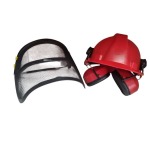 Grass Cutting Face Shield W plastic Visor - Sanitize Today