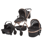 Emerald Baby Maya Premium Travel System - Complete Set - Gun Metal