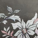 Silky Sayaki Prints 4 Grey