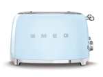 Smeg Retro 4-SLICE Square Toaster 2000W Pastel Blue