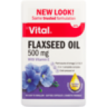 Flaxseed Oil Softgel Capsules 60 Pack