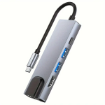 Multifunctional Type-c 5-IN-1 USB Hub High Quality Adapter By Gc