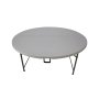 Fold In Half Round Plastic Tables- 1600mm