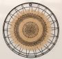 Metal / Hessian Wall Hanging 30CM