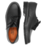 Mens Black Lace-up School Shoes Size 6-10