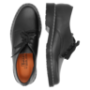 Mens Black Lace-up School Shoes Size 6-10