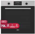 Defy 60CM Built-in Oven Thermofan+ & Airfire Inox DBO696