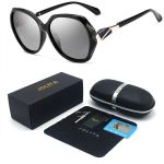 3171 Women Diamond-studded Polarized Sunglasses With Uv Protection