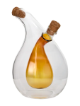 400ML Double Chamber Glass Oil Dispenser - None Assorted