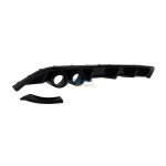 Vw Polo 8 Rear Bumper Diffuser Gloss Black Ak Style 18-22
