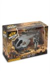 Military Helicopter & Soldier Action Playset