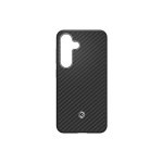 Samsung Enzo Aramid Case – Samsung Galaxy S25+ – Black Silver