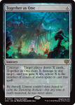 Together As One Secrets Of Strixhaven - Damaged Foil