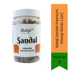Sandalwood Premium Thick Incense Sticks Chandan Dhoop Jar Pack - Ideal For Prayer & Relaxation Rich Sandalwood Aroma & Long-last