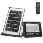 Solar LED Flood Light Garden Lights Wall Light Floodlights 30W - Black