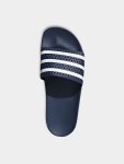 Adidas Originals Men&apos S Adilette Blue white Slide