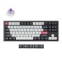 Q3 He Qmk 80% Wireless Custom Mechanical Keyboard Nebula Switch - Carbon Black