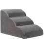 3-STEP Dog Steps Ramp For Beds And Sofas Extra Wide Pet Steps