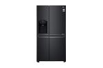 LG 665L Black Stainless Steel Side By Side Fridge Door-in-door