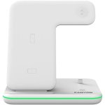 Canyon Wireless Charger WS-302 15W 3IN1 White CNS-WCS302W