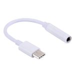 USB Type-c To 3.5MM Aux Audio Connector Adapter - White