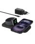 Belkin Boostcharge Pro Magsafe Charger Magnetic 2-IN-1 Travel Charging Station 15W - Foldable QI2 Certified Wireless Charger Magsafe Charging Station For Iphone 16 Apple Watch 10 Airpods
