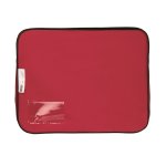 Meeco Gusset Bookbag Canvas Red