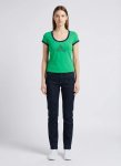Calvin Klein Pima Co Graphic Green Scp T-Shirt - XL Green