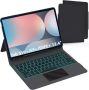 Smart Trackpad Keyboard Case Compatible With Samsung Tab S9+/S10+ 12.4 With Touchpad