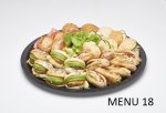 Menu 18: Filled Cocktail Roll Platter