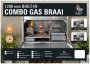 Tp 1200mm Big Box Build In Braai In 430 Stainless Steel - Gas Combo Option TP14875