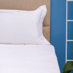 Exclusive Collection 1000 Thread Count Cotton Rich Oxford PILLOWCASE - White - King - Single PILLOWCASE 50 X 90CM