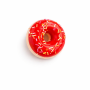 Donut Refrigerator Magnet - Red