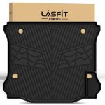 Lasfit Trunk Mat For Jeep Wrangler 2011-2018 Jk Unlimited 4-DOOR Without Subwoofer Not For Jl Or 2-DOOR All Weather Tpe Custom F