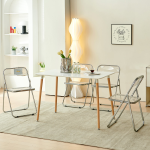 Modern Transparent Folding Chair