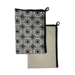 Senegal Grey Kitchen Towel Set Of 2