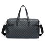 Monogram Business Travel Gym Duffel Bag With Shoe Compartment