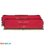 Ballistix 32GBKIT 2X16GB DDR4 2666MHZ Desktop Gaming Memory Red End Of Life