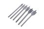 6 Piece Flat Flat Wood Drill Bit