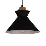 Charlotte Cone Pendant Light - Black