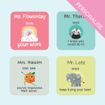 Customised Merit Labels
