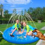 Outdoor Kids Water Spray Play Pool