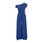 Cobalt Blue Drop Shoulder Jumpsuit