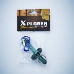 Xplorer Tippet Spool Holder - Green - Basil Manning