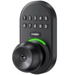 Keypad Smart Door Knob Lock Yamiry Keyless Entry Digital Lock With Handle Electronic Code Knob For Front Door Easy Installation