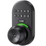 Keypad Smart Door Knob Lock Yamiry Keyless Entry Digital Lock With Handle Electronic Code Knob For Front Door Easy Installation