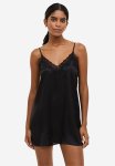 Satin Nightslip - Black